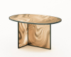 Glas Italia Liquefy Ovale bijzettafel - 3