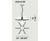 Foscarini Asteria 65 hanglamp - 6