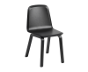 Muuto Brink stoel met houten basis - 1