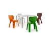 Magis Actie-set Linus tafel + 4 Alma Stoelen - 2