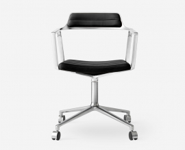 Vipp 452 bureaustoel met wielen van Vipp