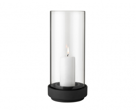 Stelton Hurricane windlicht (groot) / zwart van Stelton