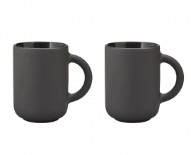 Stelton Thee mokken (2 stuks) zwart van Stelton