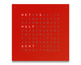 Qlocktwo Earth 90 Poeder coated kleuren van Qlocktwo