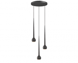 GRAU Falling Sun Chandelier Three hanglamp van GRAU