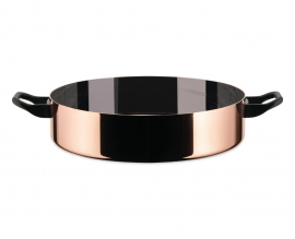Alessi La Cintura di Orione lage braadpan met twee handvatten van Alessi