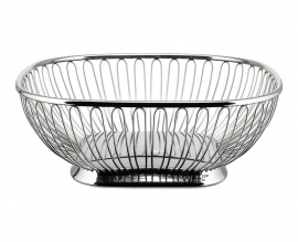 Alessi 845 - vierkante wire fruitschaal van Alessi