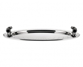 Alessi MG09 ovalen dienblad met handvaten van Alessi