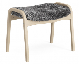 Swedese Lamino Voetenbank beukenhout naturel gelakt van Swedese