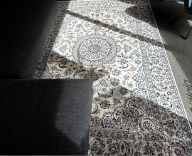 Nain zeer fijn geknoopt tapijt van 