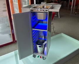 Bordbar Rivet Rocker showroom van 