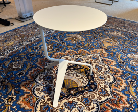 Tecta K5B bijzettafel wit van 