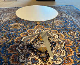 Tecta K5A bijzettafel wit van 