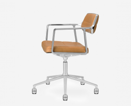 Vipp 453 Swivel+ bureaustoel met wielen van Vipp