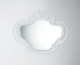 Glas Italia Rokokò spiegel van Glas Italia