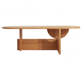 Tecta LOT eetkamertafel (eiken) van TECTA