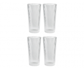 Stelton Pilastro long drinkglas 0.3L (4 stuks) van Stelton