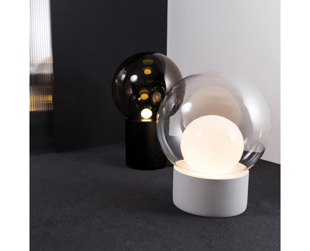 pulpo Boule Medium vloerlamp sokket wit - 2