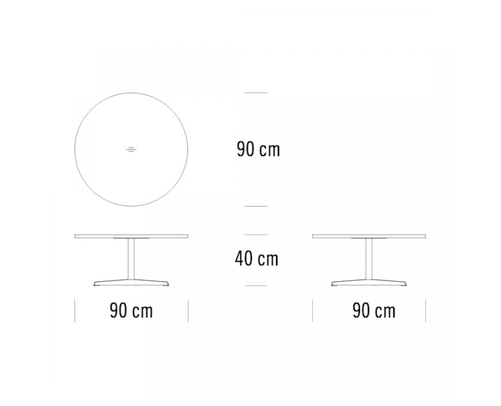 Thonet 1808 bijzettafel - 5