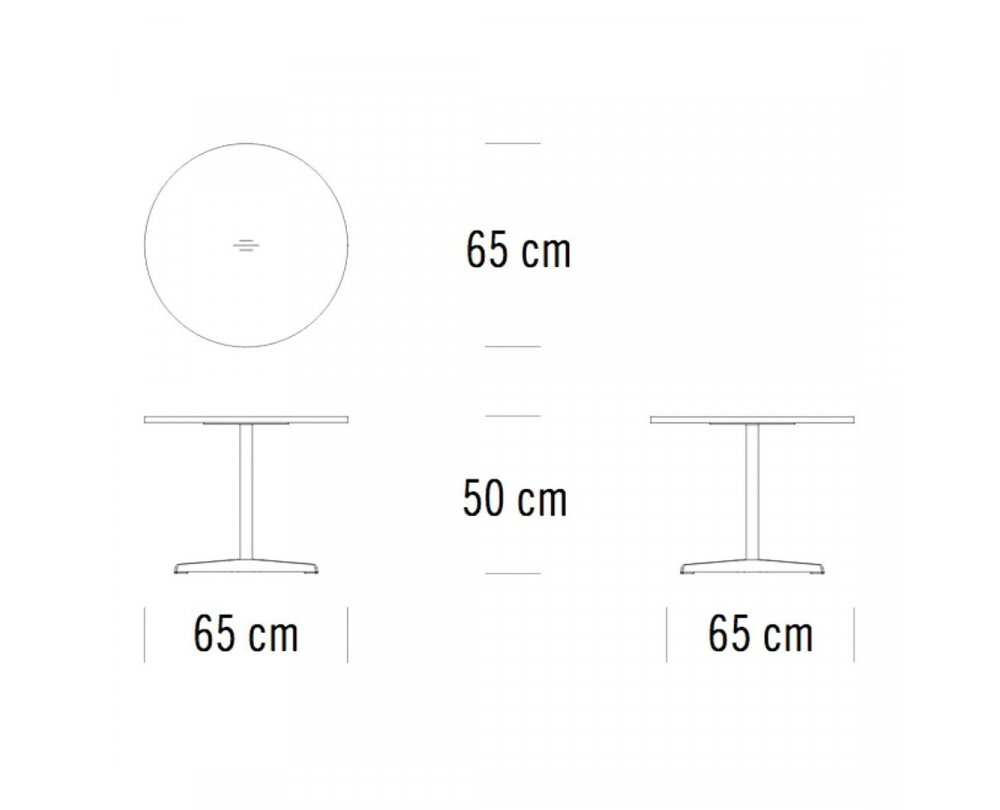 Thonet 1809 bijzettafel - 5