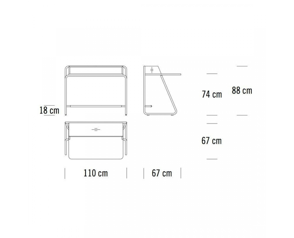 Thonet S 1200 secretaris ThonetDur® - 3
