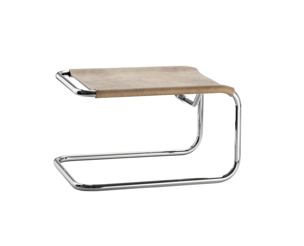 Thonet S 35 LH Pure Materials voetbank buffelleer - 1