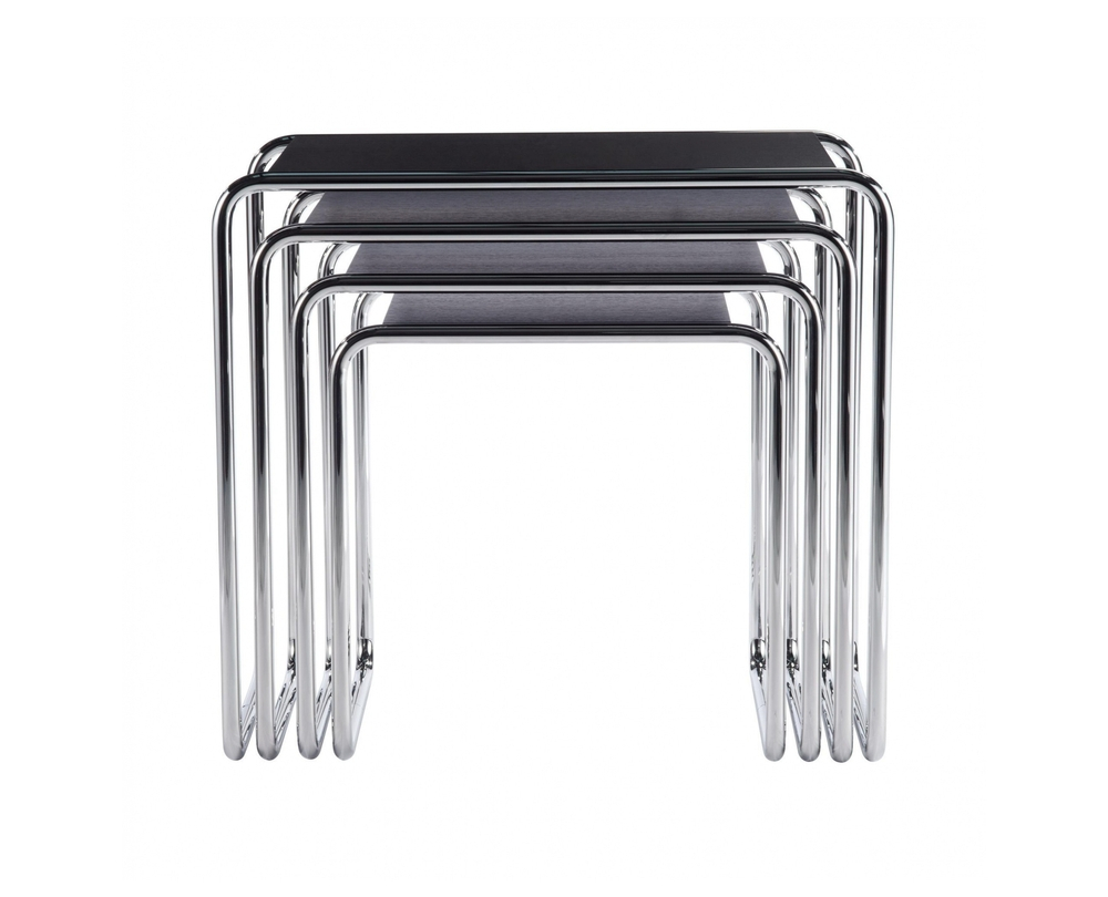 Thonet B 9 bijzettafel set van 4 es - 1