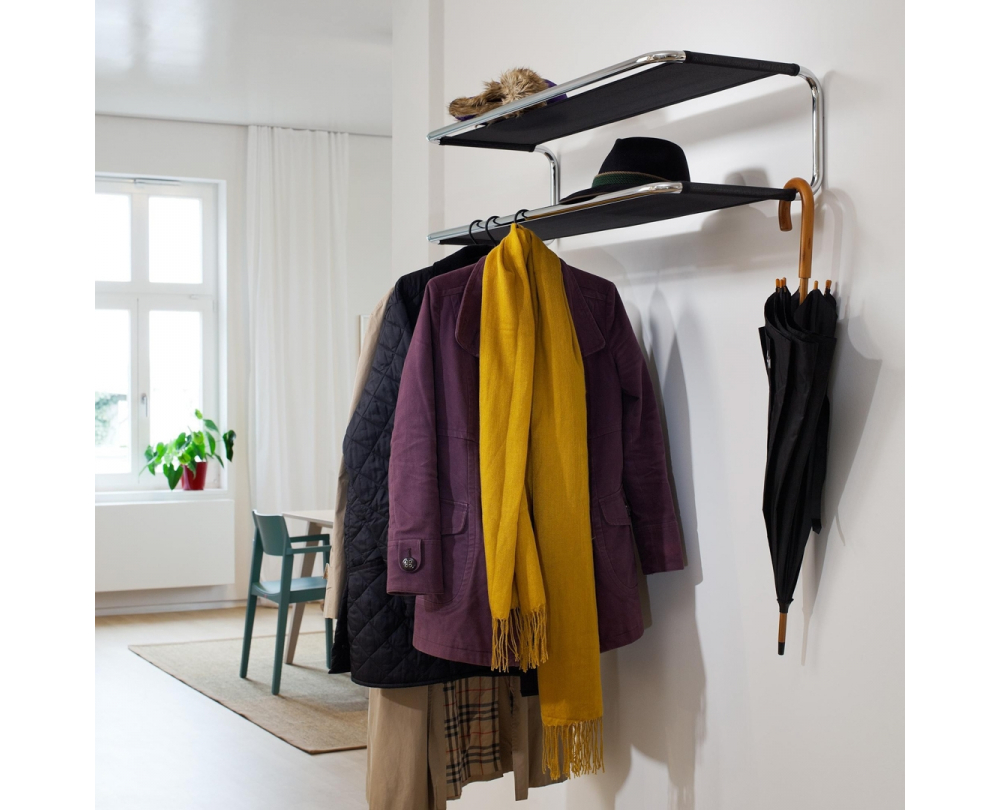 Thonet S 1521 wandgarderobe/ schoenplank - 2