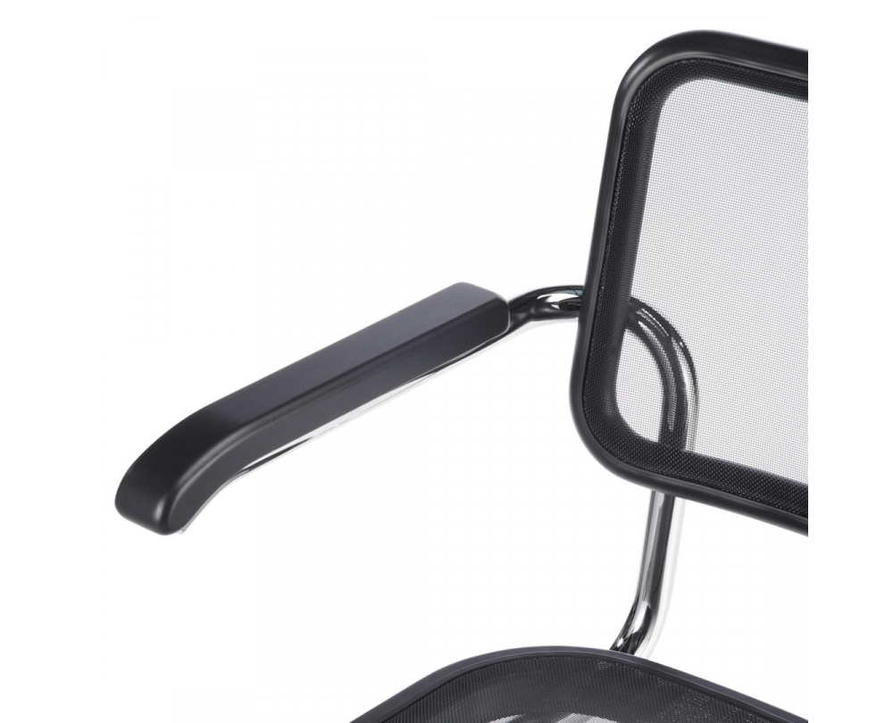 Thonet S 64 N sledestoel met armleuningen beuk - 2