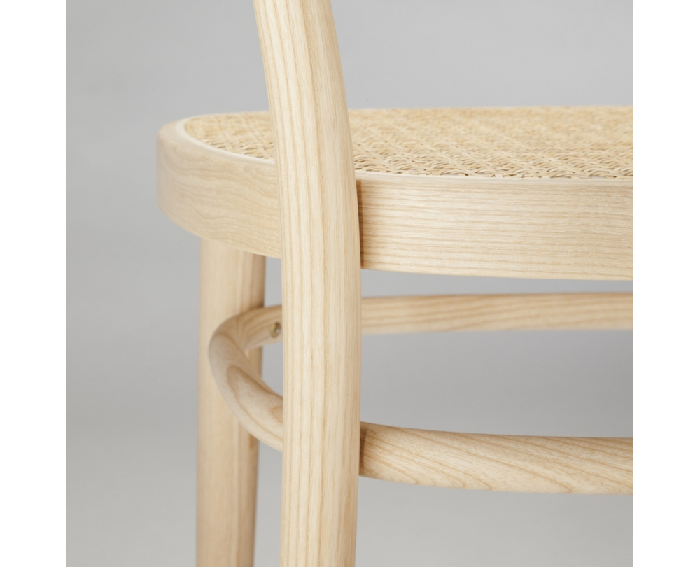 Thonet 215 R stoel met vlechtwerk - 3