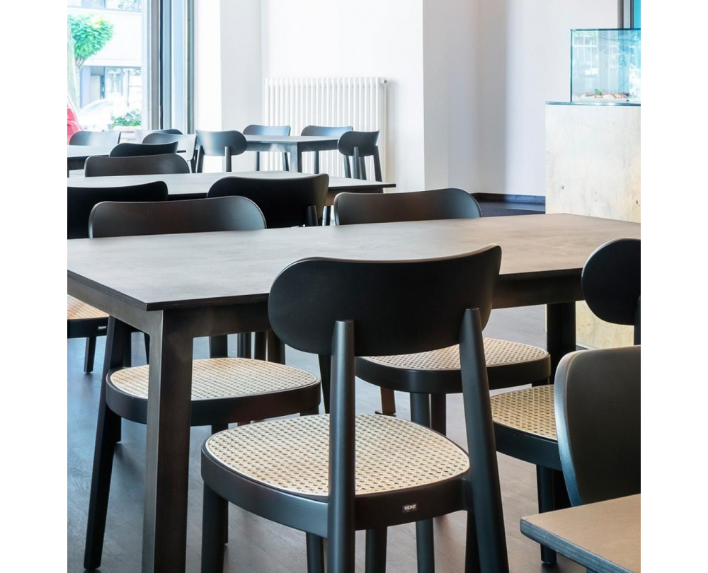 Thonet 118 stoel met vlechtwerk - 2