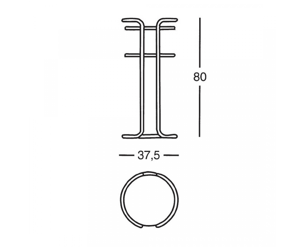 Zanotta Chichibio 340 - Telefoontafeltje - 3