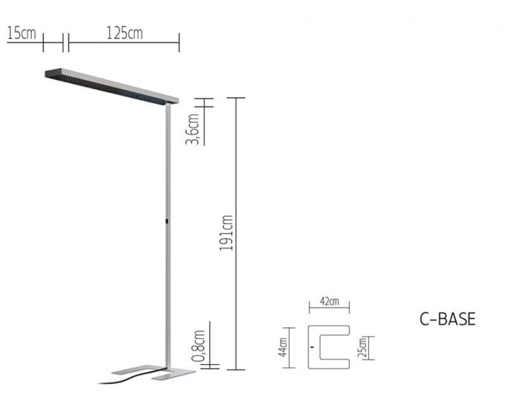 GRAU XT-A Floor Plus 120 vloerlamp - 10