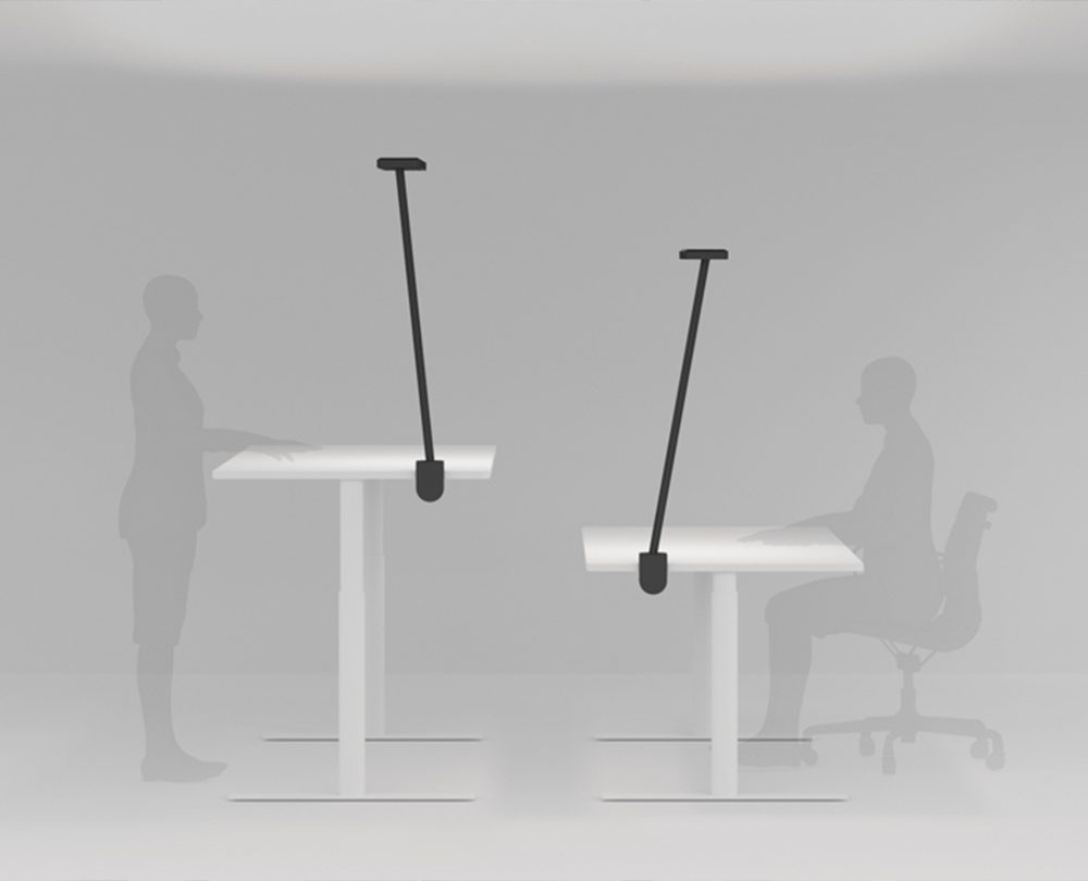 GRAU XT-A Single Table CLAMP bureaulamp - 7