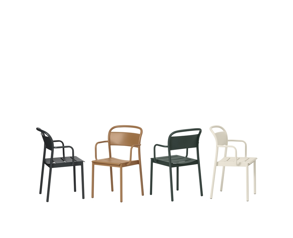 Muuto Linear Steel stoel (met armleuningen) - 6