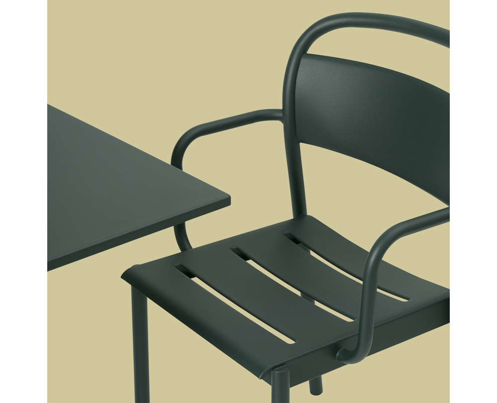 Muuto Linear Steel stoel (met armleuningen) - 9