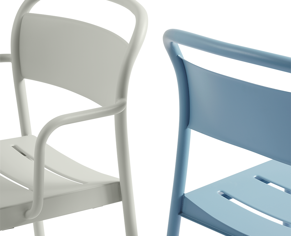Muuto Linear Steel stoel (met armleuningen) - 7