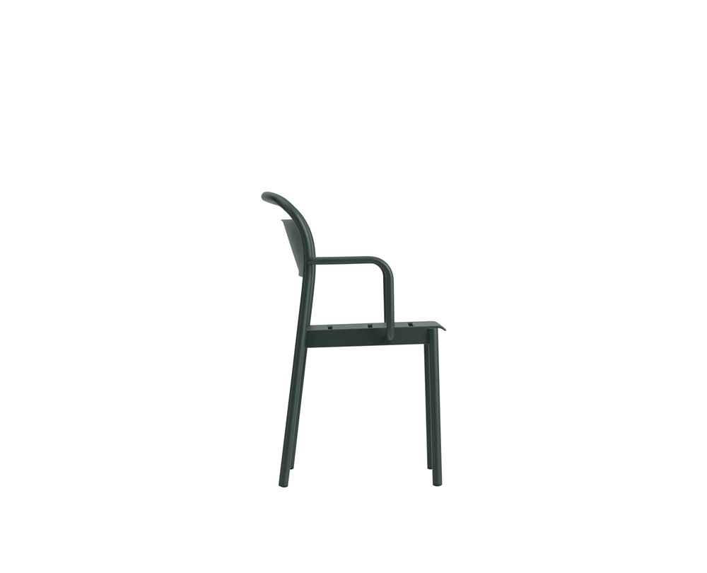 Muuto Linear Steel stoel (met armleuningen) - 3