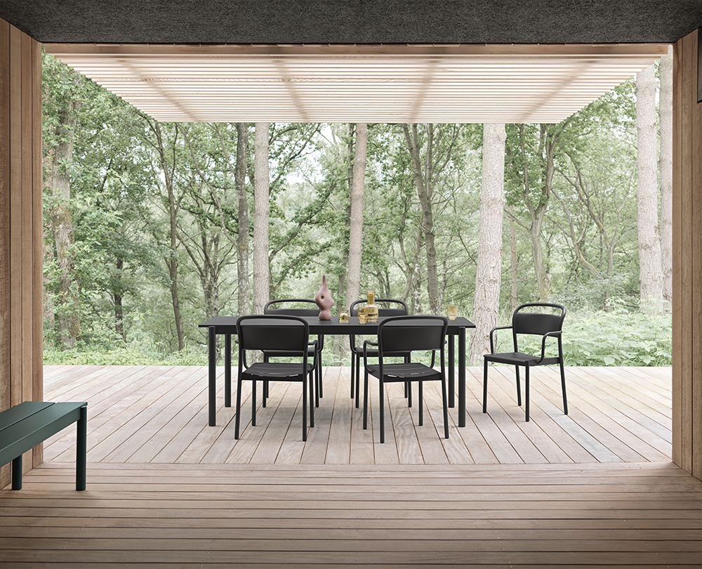 Muuto Linear Steel stoel (met armleuningen) - 14