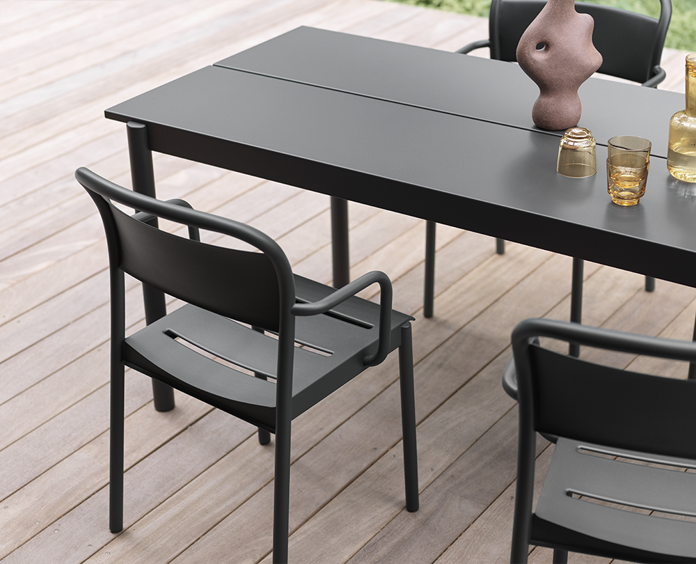 Muuto Linear Steel stoel (met armleuningen) - 16
