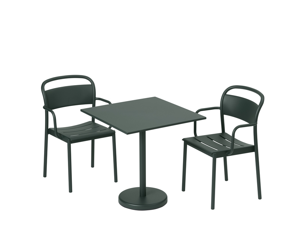 Muuto Linear Steel stoel (met armleuningen) - 5