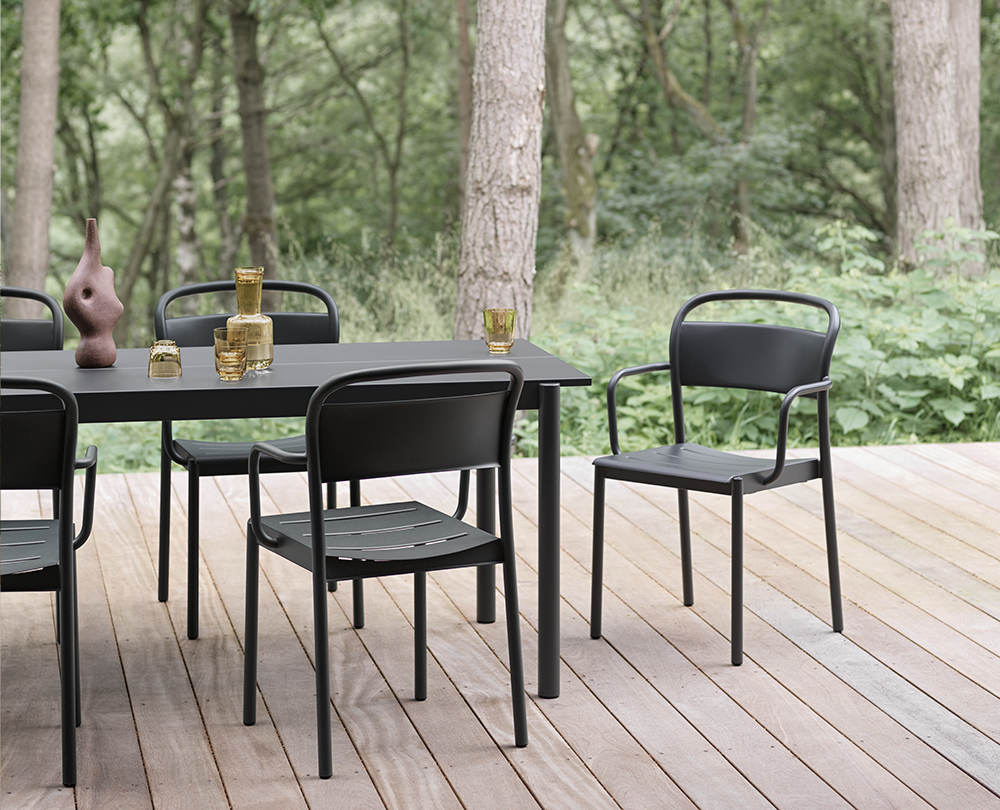 Muuto Linear Steel stoel (met armleuningen) - 15