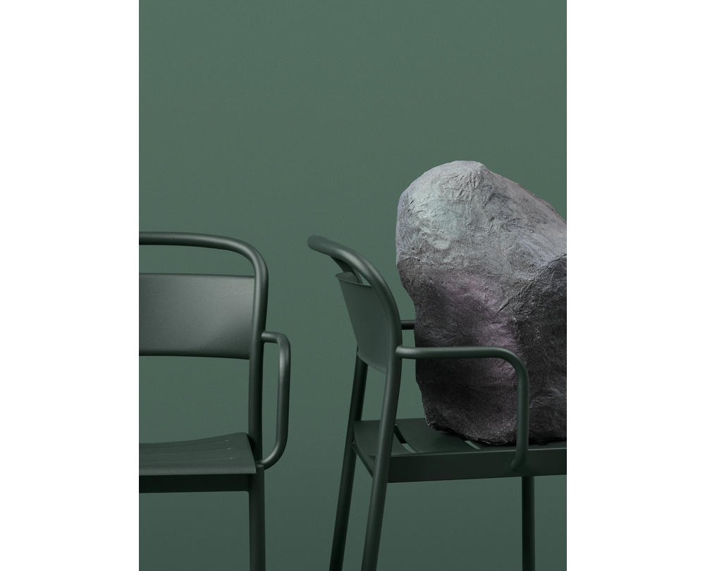 Muuto Linear Steel stoel (met armleuningen) - 20