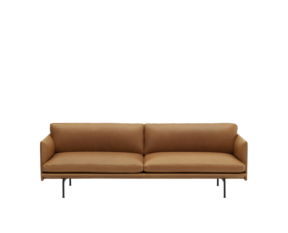 Muuto Outline zitbank (3-zits) - 1
