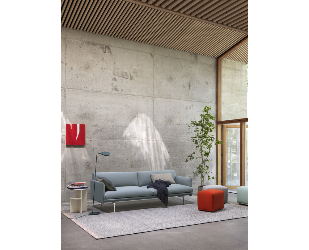 Muuto Outline zitbank (3-zits) - 7
