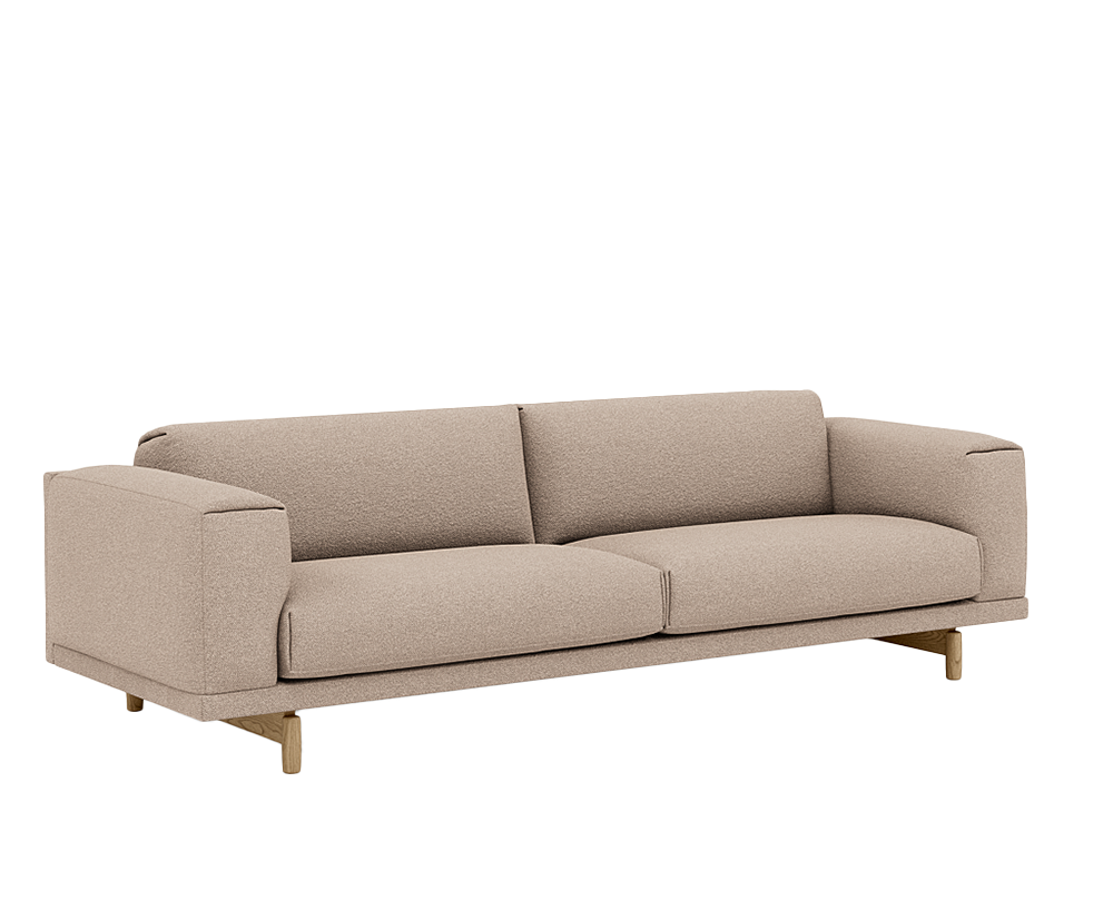 Muuto Rest zitbank (3-zits) - 2