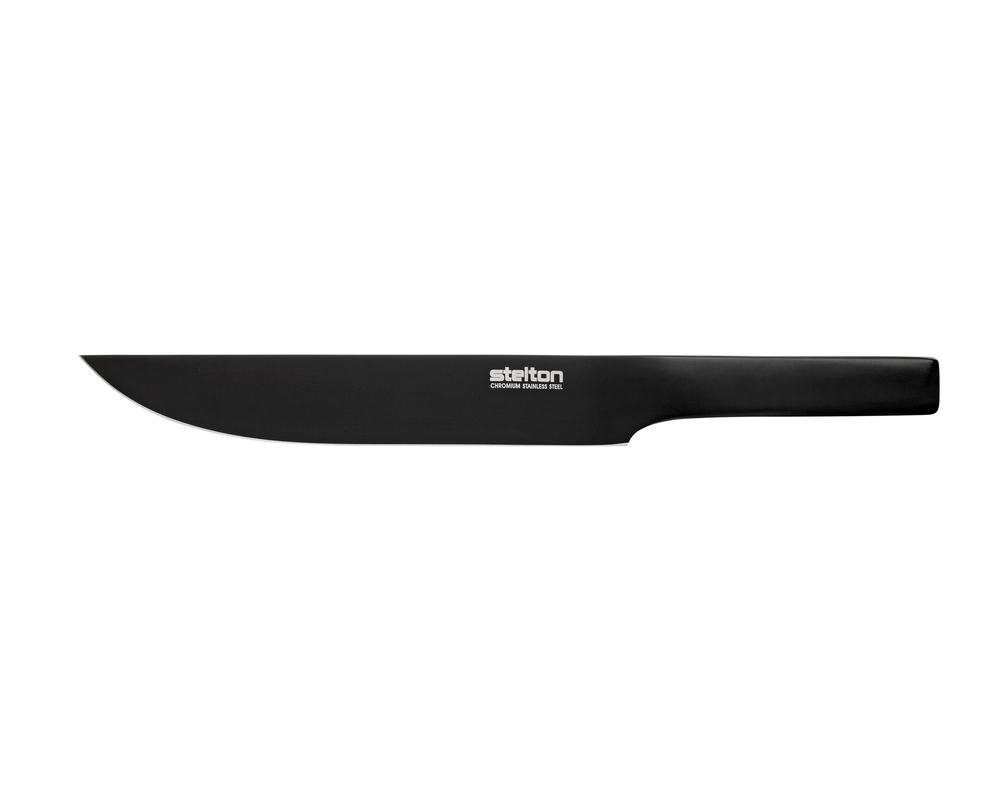 Stelton Pure Black keukenmes zwart - 1
