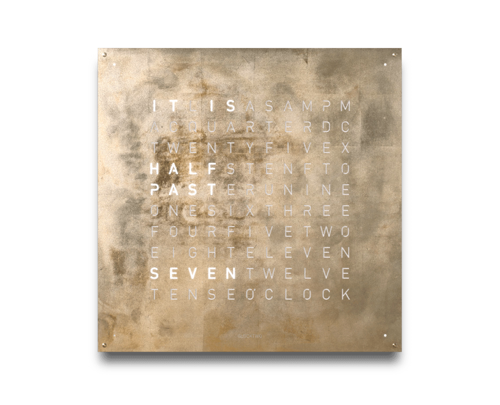 Qlocktwo Earth 180 klokken (180 cm) - 6