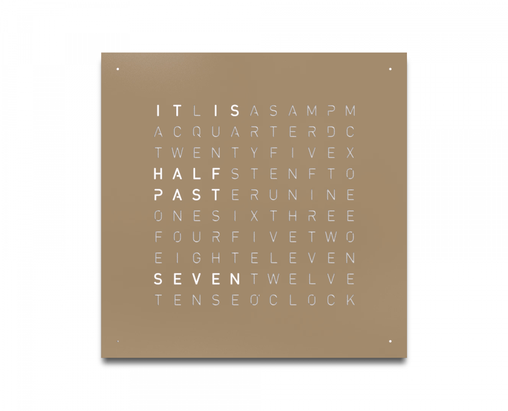 Qlocktwo Earth 180 klokken (180 cm) - 8