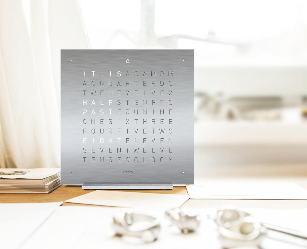 Qlocktwo Touch Pure tafelklokken - 11
